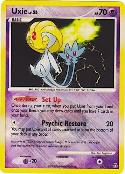 Uxie (League Promo) League & Championship Cards Pokemon card