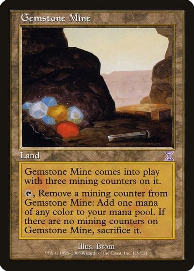 Gemstone Mine Timeshifted Magic card