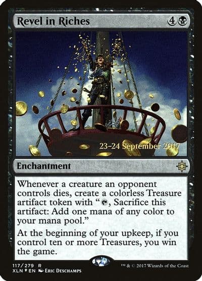 Revel in Riches Prerelease Cards Magic card