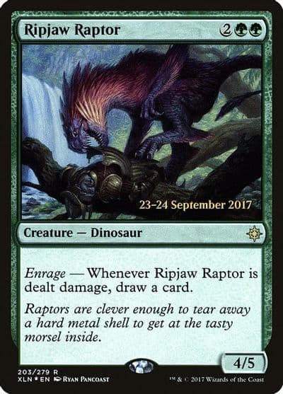Ripjaw Raptor Prerelease Cards Magic card