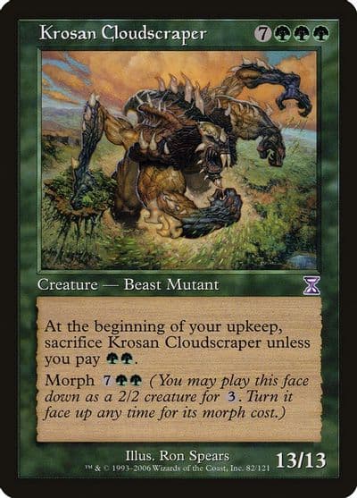 Krosan Cloudscraper Timeshifted Magic card
