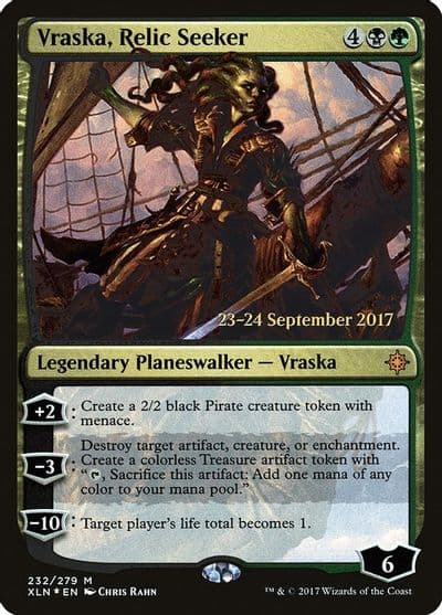 Vraska Relic Seeker Prerelease Cards Magic card