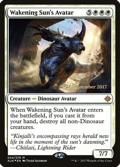 Wakening Suns Avatar Prerelease Cards Magic card