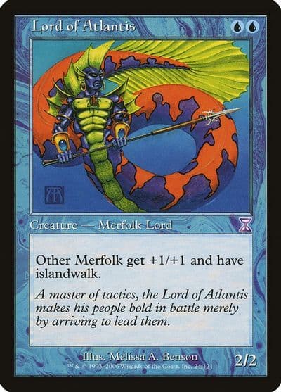 Lord of Atlantis Timeshifted Magic card