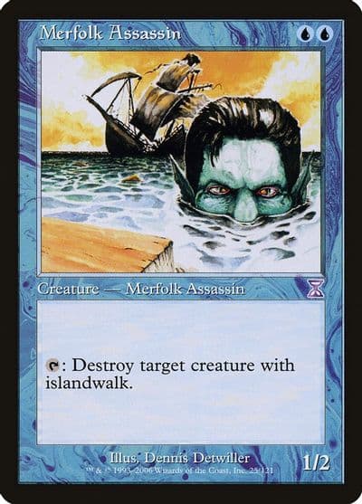 Merfolk Assassin Timeshifted Magic card
