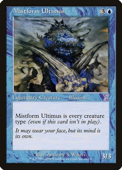 Mistform Ultimus Timeshifted Magic card
