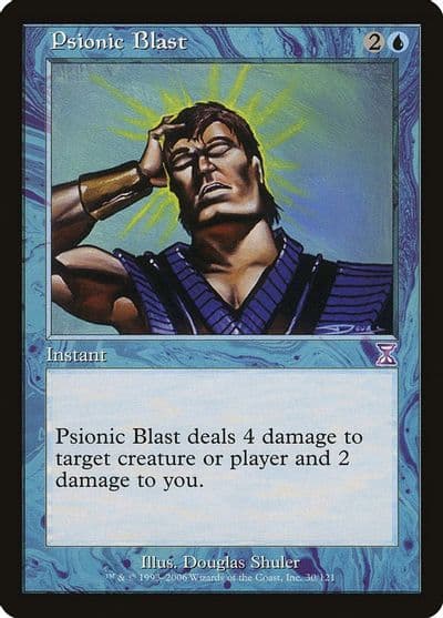 Psionic Blast Timeshifted Magic card