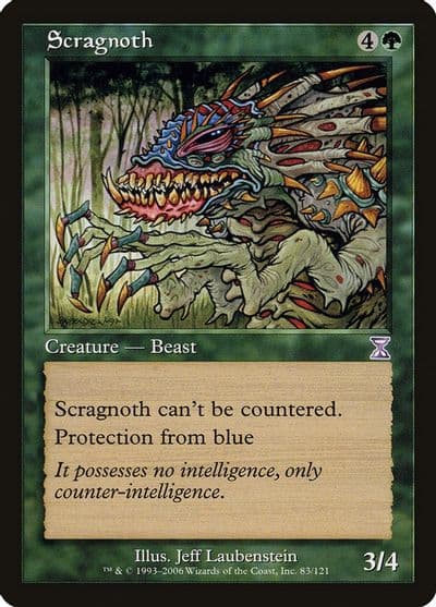 Scragnoth Timeshifted Magic card