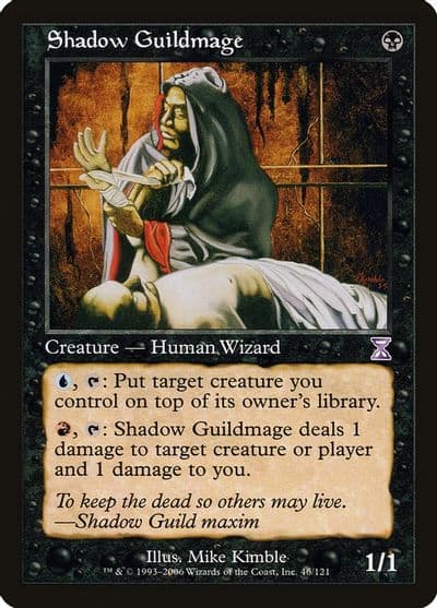 Shadow Guildmage Timeshifted Magic card