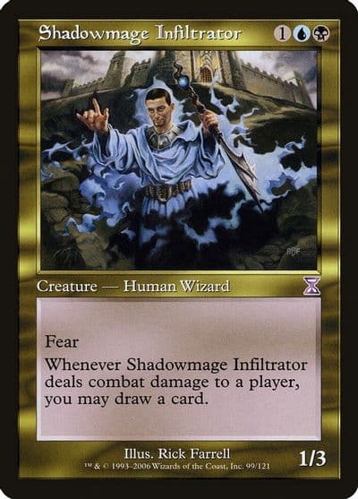 Shadowmage Infiltrator Timeshifted Magic card