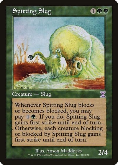 Spitting Slug Timeshifted Magic card