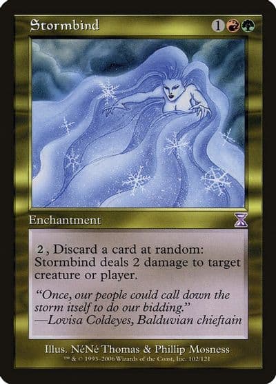 Stormbind Timeshifted Magic card