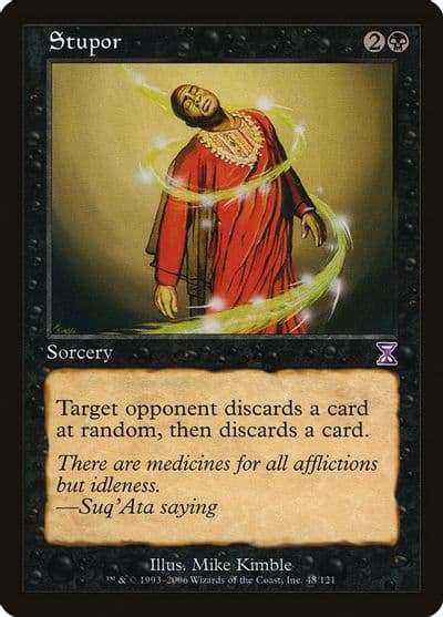 Stupor Timeshifted Magic card