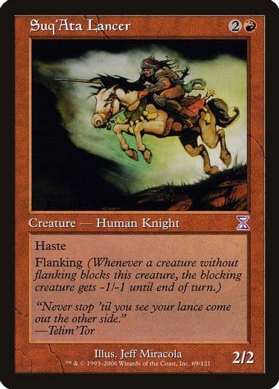 SuqAta Lancer Timeshifted Magic card