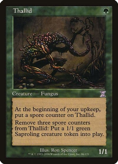 Thallid Timeshifted Magic card