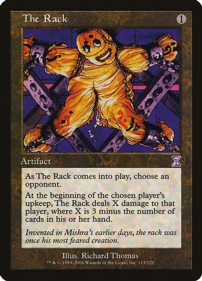 The Rack Timeshifted Magic card