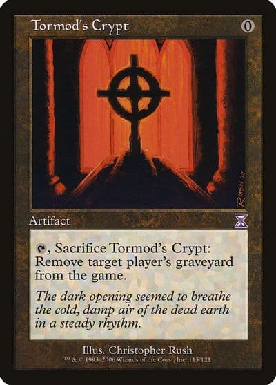 Tormods Crypt Timeshifted Magic card