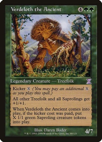 Verdeloth the Ancient Timeshifted Magic card