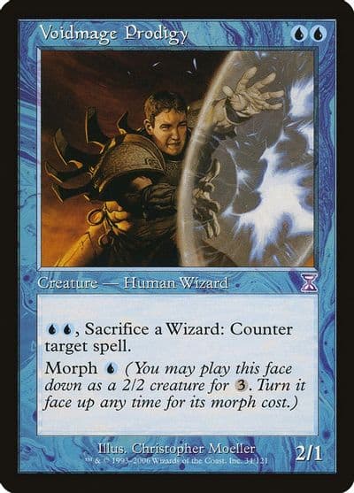 Voidmage Prodigy Timeshifted Magic card
