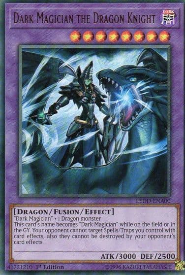 Dark Magician the Dragon Knight Legendary Dragon Decks Yu-Gi-Oh! card