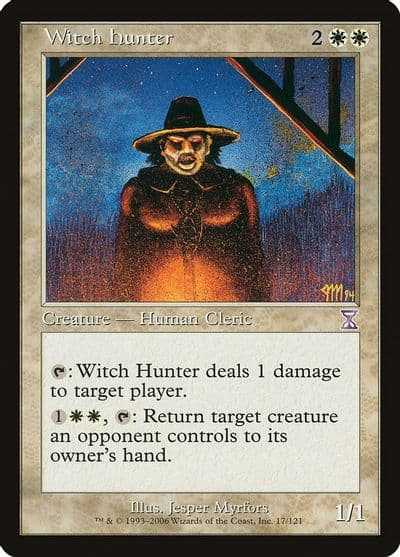 Witch Hunter Timeshifted Magic card