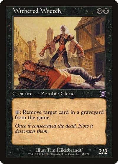 Withered Wretch Timeshifted Magic card
