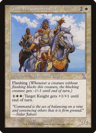 Zhalfirin Commander Timeshifted Magic card