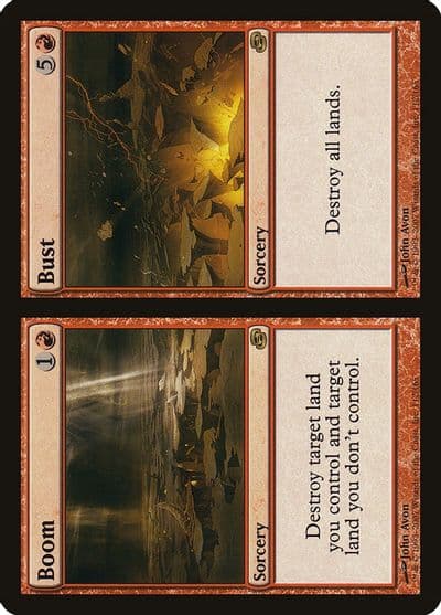 Boom Bust Planar Chaos Magic card