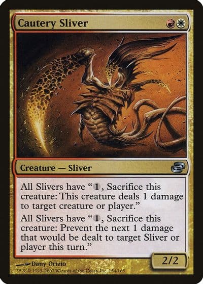 Cautery Sliver Planar Chaos Magic card