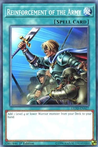 Reinforcement of the Army Legendary Dragon Decks Yu-Gi-Oh! card