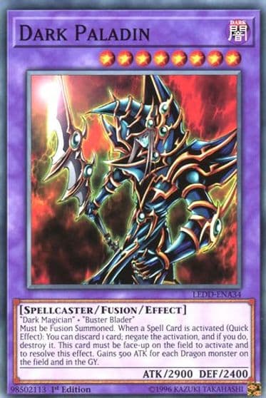Dark Paladin Legendary Dragon Decks Yu-Gi-Oh! card