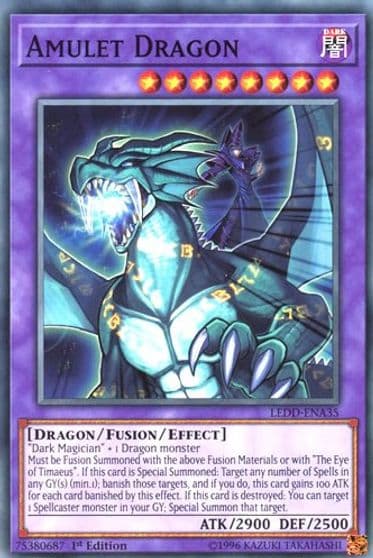 Amulet Dragon Legendary Dragon Decks Yu-Gi-Oh! card