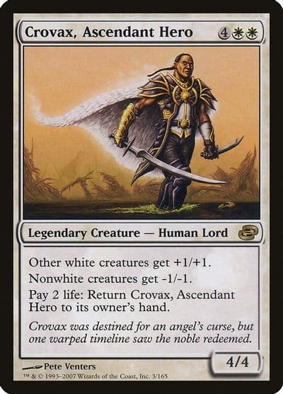Crovax Ascendant Hero Planar Chaos Magic card