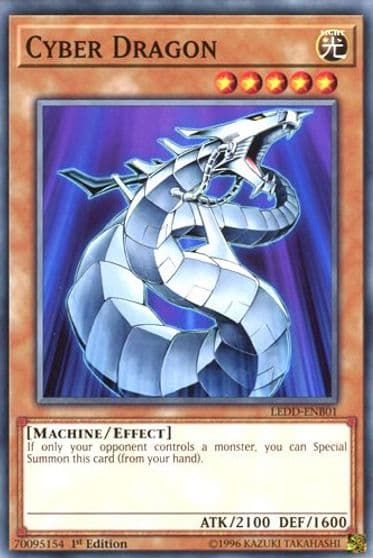 Cyber Dragon Legendary Dragon Decks Yu-Gi-Oh! card