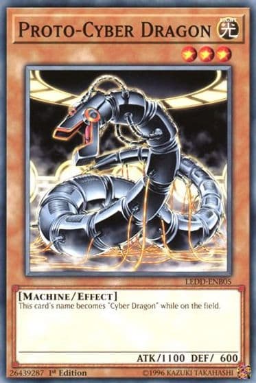 Proto Cyber Dragon Legendary Dragon Decks Yu-Gi-Oh! card