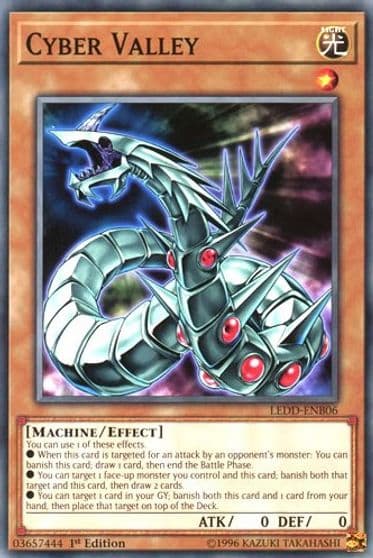 Cyber Valley Legendary Dragon Decks Yu-Gi-Oh! card