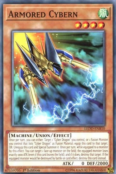Armored Cybern Legendary Dragon Decks Yu-Gi-Oh! card