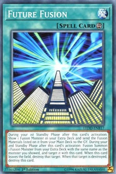 Future Fusion Legendary Dragon Decks Yu-Gi-Oh! card