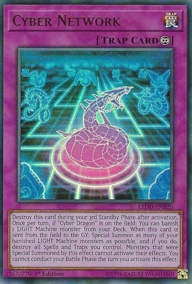 Cyber Network UR Legendary Dragon Decks Yu-Gi-Oh! card