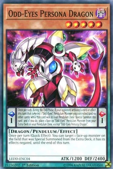 Odd Eyes Persona Dragon Legendary Dragon Decks Yu-Gi-Oh! card