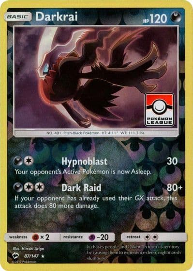 Darkrai (Pokemon League) League & Championship Cards Pokemon card