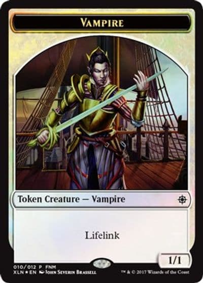 Vampire Treasure Double Sided Token FNM Promos Magic card