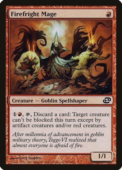 Firefright Mage Planar Chaos Magic card