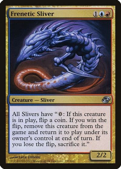 Frenetic Sliver Planar Chaos Magic card