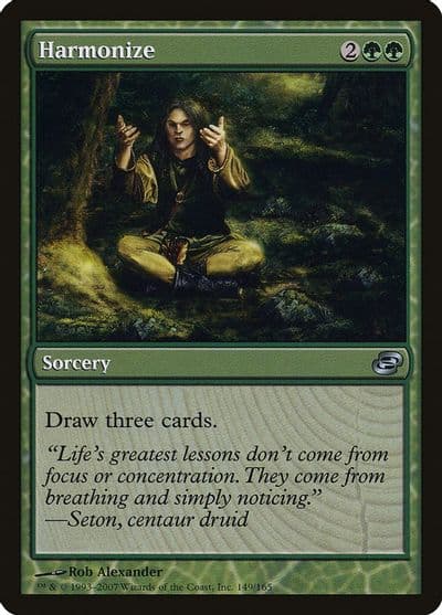Harmonize Planar Chaos Magic card