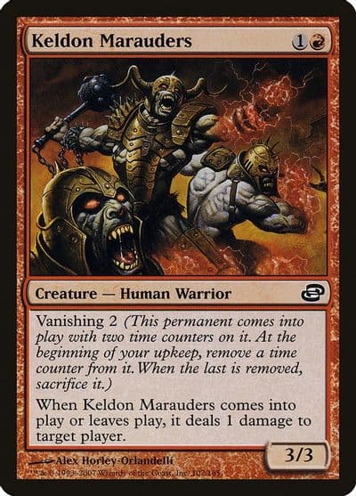 Keldon Marauders Planar Chaos Magic card