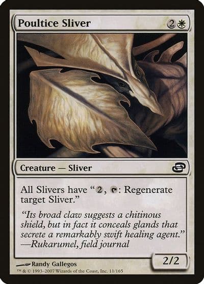 Poultice Sliver Planar Chaos Magic card