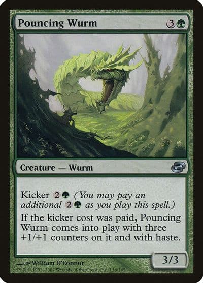 Pouncing Wurm Planar Chaos Magic card