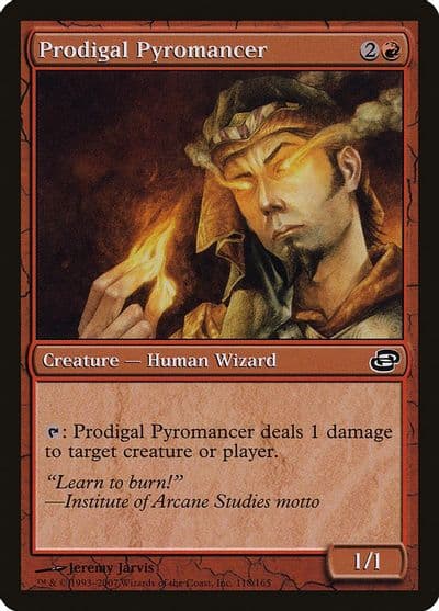 Prodigal Pyromancer Planar Chaos Magic card