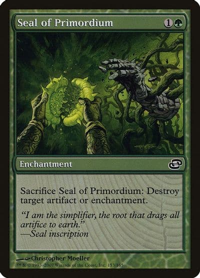Seal of Primordium Planar Chaos Magic card